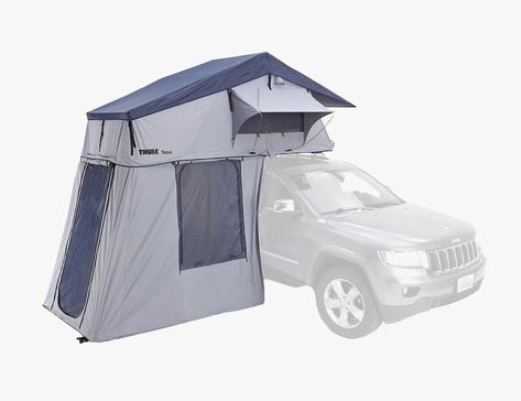 The Best Rooftop Tents You Can Buy | Gear Patrol Rooftop Tents, New Land Rover Defender, Weekend Camping Trip, Front Runner, Top Tents, Roof Top Tent, Ripstop Fabric, Small Cars, Memory Foam Mattress