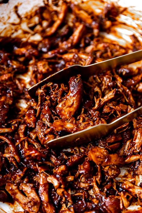 Stove Top Barbecue Chicken, Shredded Bbq Chicken Oven, Shredded Bbq Chicken Stovetop, Bbq Chicken Stovetop Easy, Pulled Bbq Chicken Stovetop, Shredded Barbecue Chicken Recipes, Bbq Pulled Chicken Oven, Bbq Shredded Chicken Sandwiches, Bbq Chicken Stovetop