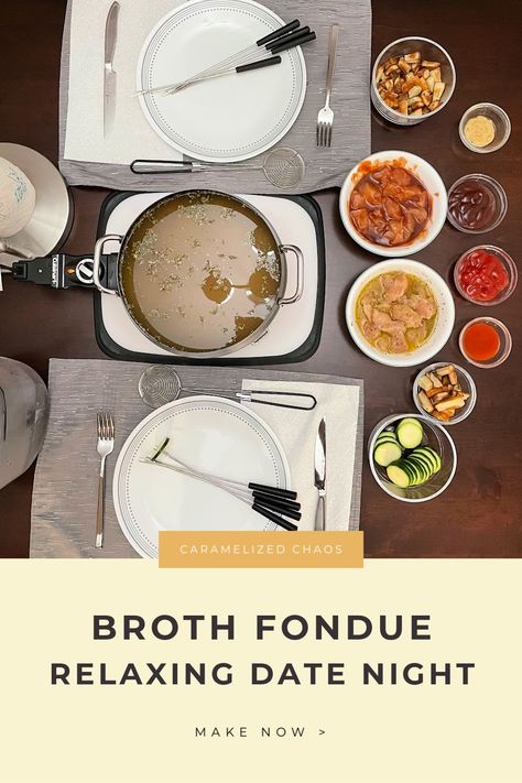 Broth Fondue Dippers, Chicken Broth Fondue Recipes, Fondue Broth Recipes Melting Pot, Broth For Fondue, Fondue Broth Recipes, Crockpot Fondue, Broth Fondue, Broth Fondue Recipes, Fondue Broth