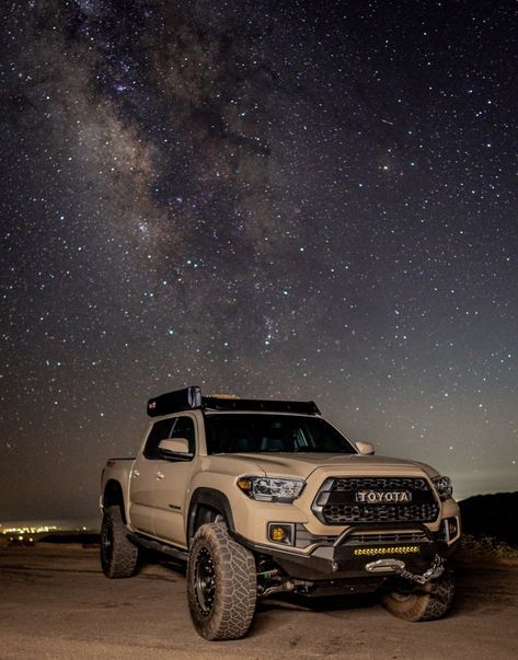 Tan Toyota Tacoma, Toyota Tacoma Wallpaper, Tacoma Aesthetic, Overlanding Tacoma, Off Road Tacoma, Toyota Tacoma Overland, Toyota Tacoma Sport, Off Road Cars, Toyota Tacoma Off Road