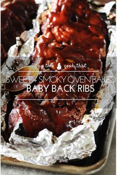 Baby Back Ribs In Oven Fall Off The Bone, Baby Back Ribs In Oven, Oven Baked Baby Back Ribs, Babyback Ribs In Oven, Baked Baby Back Ribs, Back Ribs In Oven, Barbeque Ribs, Oven Pork Ribs, Baked Ribs Recipe