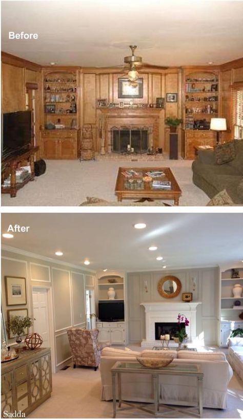 Interior Renovation Before And After, Updating 70s House, 70s Home Remodel, Mobile Home Renovations, 70s House, 70s Home, Interior Renovation, Home Remodel, Flipping Houses