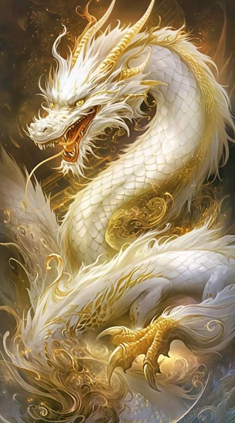 Eastern Dragon, Mythical Creatures Fantasy, Dragon Artwork Fantasy, Asian Dragon, Dragon Images, Cool Dragons, Dragon Illustration, Beautiful Dragon, Japanese Dragon