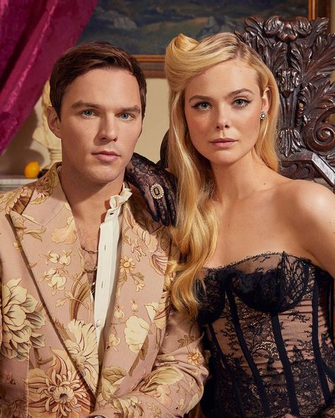 Elle Fanning And Nicholas Hoult, The New Mutants, Magazine Interview, Nicholas Hoult, Catherine The Great, Cartoon Tv Shows, Beauty Shots, Cowboy Bebop, Elle Fanning