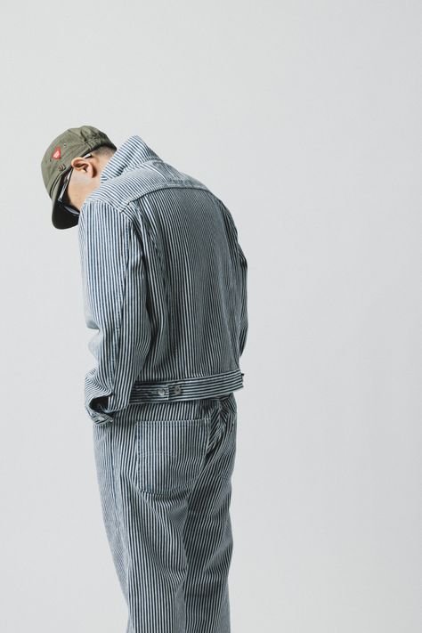 Hickory Stripe Pants, Stripe Pants Outfit, Human Made, Stripe Pants, Japanese Streetwear, 501 Jeans, Striped Jeans, Denim Jackets, Work Pants