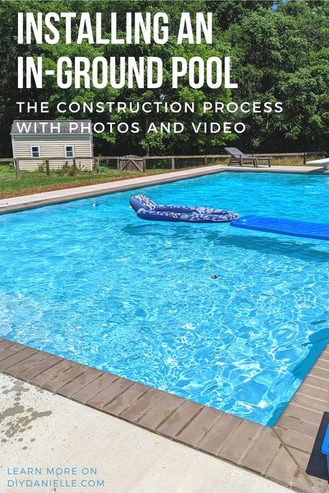 How To Make An Above Ground Pool Look Inground, Level Ground For Pool, How To Level Ground For Pool Easy, Above Ground Pool Installation Diy, Pool Installation Inground, Diy In Ground Pool, Pool Alarms, Backfilling Above Ground Pool, In Ground Pool