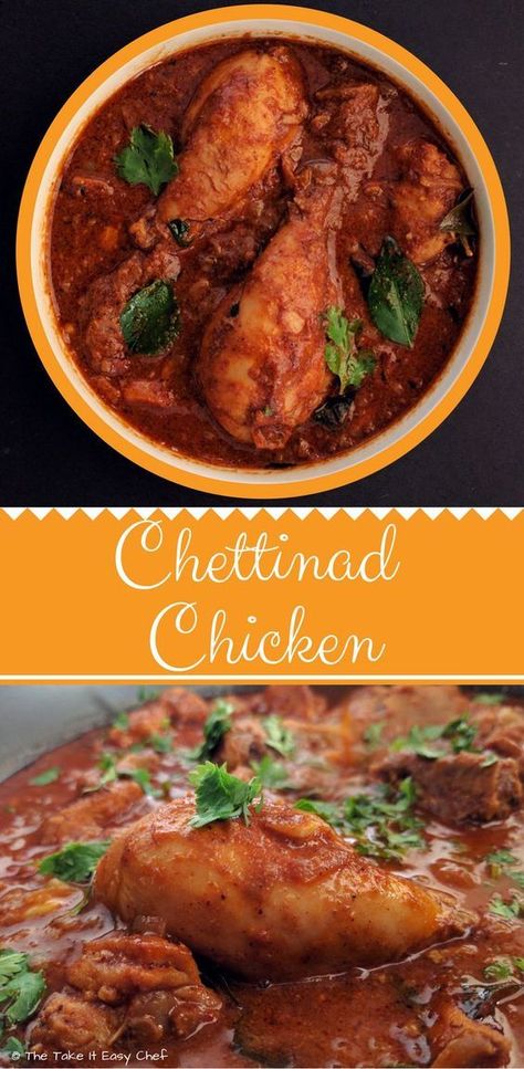 Chicken Indian, Chettinad Chicken, Curry Indian, Indian Chicken Recipes, Indian Chicken, Curry Chicken Recipes, Chicken Curry, Indian Cooking, Tamil Nadu