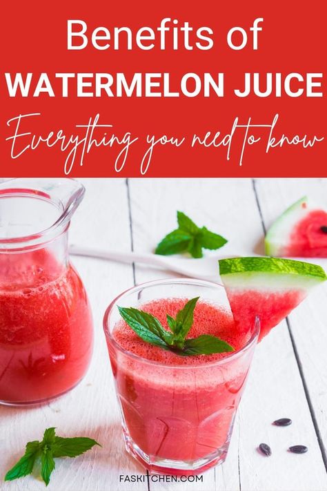 A vibrant Pinterest pin featuring a glass of freshly squeezed watermelon juice surrounded by juicy watermelon slices.  Explore the ultimate guide to this hydrating elixir!' 🍉🥤 #WatermelonJuice #HealthyLiving Watermelon Juice Benefits, Watermelon Juice Recipe, Watermelon Water, Watermelon Health Benefits, Watermelon Benefits, Watermelon Drink, Watermelon Carving, Detox Juice Recipes, Hydrating Drinks