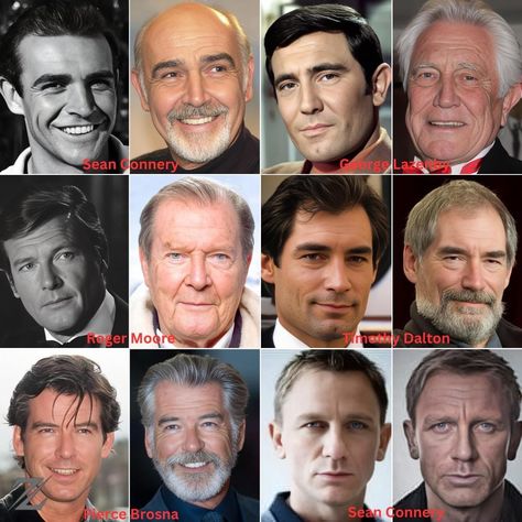 James Bond Actors, James Bond Girls, Film Games, Bond Girls, Sean Connery, Daniel Craig, Happy Face, Tim Burton, Big Picture