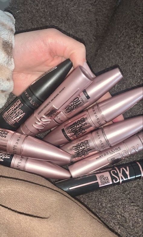 Mascara Aesthetic, Maybelline Makeup Products, Lash Sensational Mascara, Maybelline Products, Maybelline Lash Sensational Mascara, Mascara Maybelline, Maybelline Mascara, Lash Sensational, Maybelline Lash Sensational