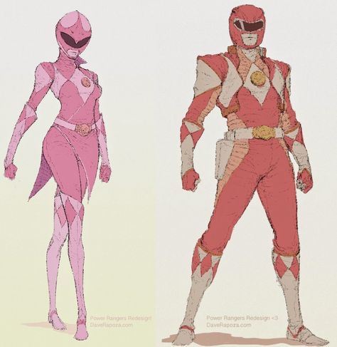 Mmpr Power Rangers Redesign, Power Rangers Tattoo, Power Rangers Fan Art, All Power Rangers, Red Ranger, Power Rangers Art, Go Go Power Rangers, Character Design Sketches, Mighty Morphin Power Rangers