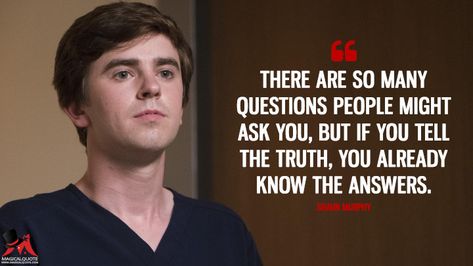 The Good Doctor Quotes, Dr Shaun Murphy, The Good Doctor Abc, Good Doctor Series, The Good Dr, Shaun Murphy, Charles Bukowski Quotes, Doctor Quotes, Collateral Beauty