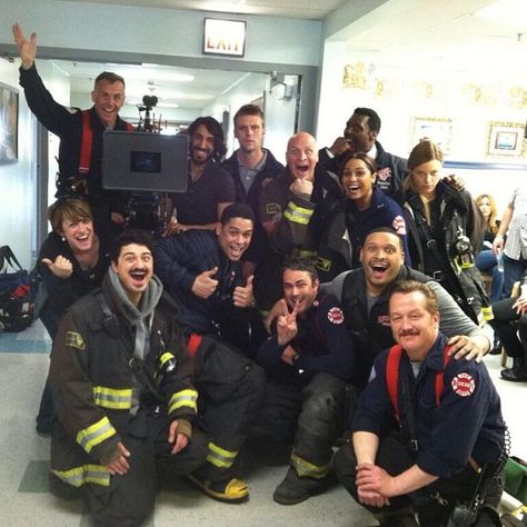 2,043 Likes, 51 Comments - Chicago Fire (@nbcchicagofire) on Instagram: “Happy #ChicagoFire Day!” Chicago Fire Cast, Monica Raymund, Chicago Justice, Fire Love, Chicago Fire Department, Kelly Severide, Jesse Spencer, Chicago Family, Taylor Kinney