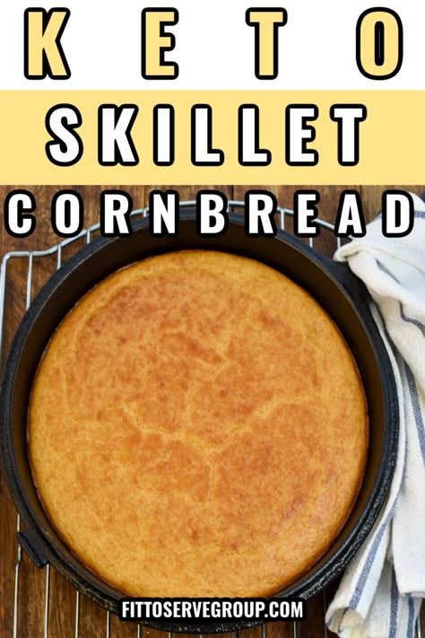 Easy Keto Cornbread, Keto Sweet Cornbread Recipe, Easy Keto Cornbread Recipe, Almond Flour Cornbread Recipe, Keto Cornbread Muffins, Sugar Free Cornbread, Carbalose Recipes, Almond Flour Cornbread, Psmf Recipes