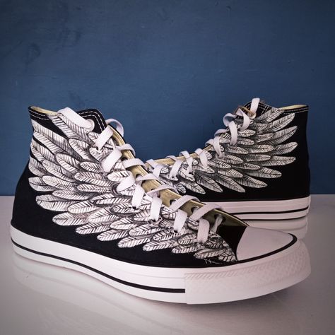 Winged Sneakers, Percy Jackson Costume, Winged Shoes, Hermes Aesthetic, Crochet Bath Mat, Sandals Aesthetic, Wings Shoes, Guardian Angel Gifts, Fire Clothes