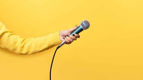 Vocal Mixing, Singing Into Microphone Reference, Vocal Health, Vocal Care For Singers, Yellow Microphone, Smile Captions, Boomer Generation, Vocal Warmups, You Drive Me Crazy