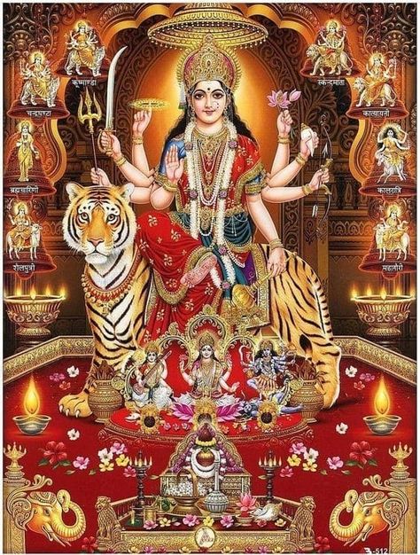 Looking for Goddess Vaishno Devi Image? Check This Now! - Vedic Sources Maa Durga Hd Wallpaper, Moola Mantra, Lord Durga, Maa Durga Photo, Kali Hindu, Durga Ji, Durga Picture, Devi Images Hd, Durga Kali