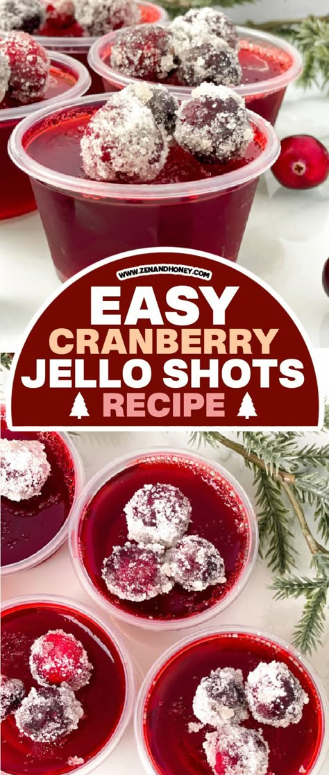 If you love making festive jello shots recipe, you have to try out this insanely simple and quick cranberry jello shots recipe to make this holiday season. It is a 4 ingredient jello shots recipe that is perfect to make in advance. Simple Jello Shots Recipe, Christmas Jell O Shots Holiday Parties, Frosted Cranberry Jell-o Shots, Cranberry Jello Shots Thanksgiving, Jello Shots For Christmas Party, Thanksgiving Shots Jello, Frosted Cranberry Jello Shots, Cranberry Orange Jello Shots, Grinch Jello Shots Recipe