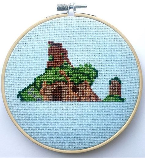 Shrek Swamp Cross Stitch on 14 Count Blue Aida! Designed by me using digital cross stitch software tool. Insta: @crossstitchcrisis Shrek Embroidery, Shrek Pixel Art, Shrek Cross Stitch Pattern, Shrek Cross Stitch, Spongebob Cross Stitch, Spongebob Cross Stitch Pattern Free, Figment Cross Stitch Pattern, Cross Stitch Stitch Lilo, Smurf Cross Stitch Pattern