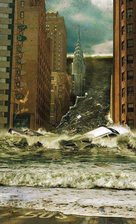 Natural Disasters Art, Post Apocalyptic City, After Earth, Post Apocalyptic Art, Curious Facts, Apocalypse Art, End Of Days, The End Of The World, Post Apocalypse