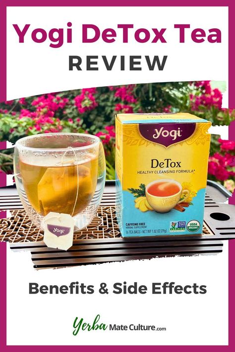 Teas For Detoxing, Detox Teas Flat Tummy, Detox Tea Cleanse Fat Burning, Yogi Detox Tea Benefits, Detox Tea Benefits, Detox Tea Cleanse, Detox Tea Recipe, Tea Cleanse, Yogi Tea