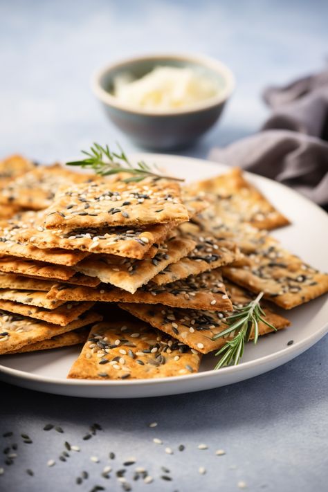 Crunchy Keto Flax Seed Crackers Flax Seed Chips, Flax Crackers Recipe, Low Carb Flax Seed Recipes, Flaxseed Crackers Recipes, Flax Seed Crackers Recipe, Recipes With Flax Seed, Low Carb Graham Crackers, Seeded Crackers Recipe, Keto Seed Crackers Recipe