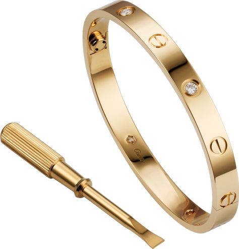 10 Things You Didn't Know About the Cartier Love Bracelet Bracelet Love, Cartier Jewelry, Love Bracelet, Cartier Love, Cartier Love Bracelet, Love Ring, Love Bracelets, Gold Bangles, Girly Girl