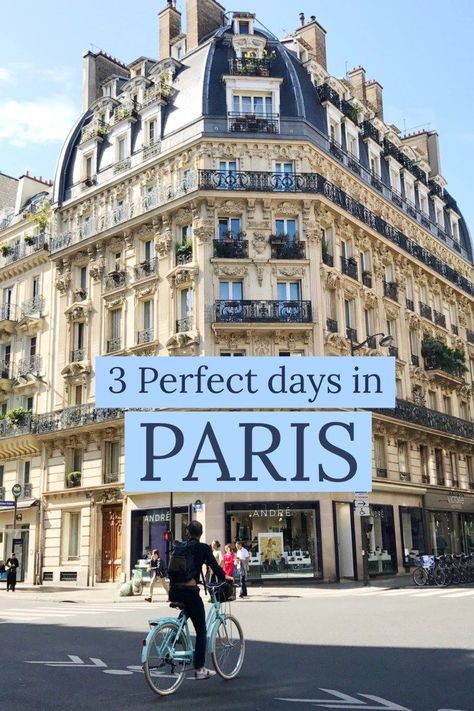 Three Days In Paris, Paris Holiday, Paris Itinerary, Paris Travel Tips, Paris France Travel, Paris Guide, Paris Travel Guide, Paris Vacation, Paris Tours