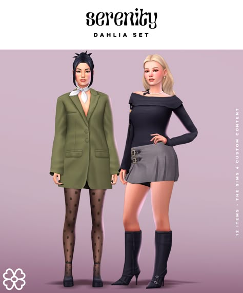 Sims 4 Boss Lady Cc, Sims4 Lookbook, Mods Sims 4, Clothes Cc, Sims Clothes, Cc Clothes, Sims 4 Mm Cc, Sims 4 Cc Folder, Sims 4 Mm