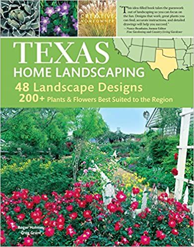 Amazon - Texas Home Landscaping, 3rd Edition, Includes Oklahoma! 48 Landscape Designs, 200+ Plants & Flowers Best Suited to the Region (Creative Homeowner) Nearly 400 Photos and Easy Step-by-Step Instructions: Grant, Greg, Roger Holmes, Landscaping: 9781580115131: Books Texas Landscape Ideas, Texas Landscaping Ideas, Yard Fireplace, Mid Century Modern Backyard, Sidewalk Ideas, Texas Landscaping, Make Your Own Clay, Texas Plants, Backyard Goals