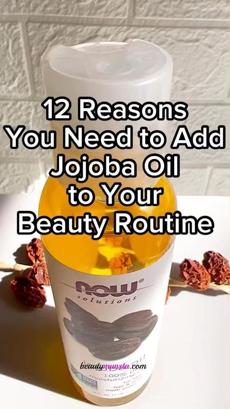 Jojoba oil is very popular in the skin and hair care world. Let’s look at the profile and properties then beauty benefits of Jojoba Oil Hair, Skin Care Routine For Teens, Jojoba Oil Benefits, Baking Soda Shampoo, Organic Hair, Natural Beauty Tips, Skin Care Recipes, Homemade Skin Care, Homemade Beauty Products