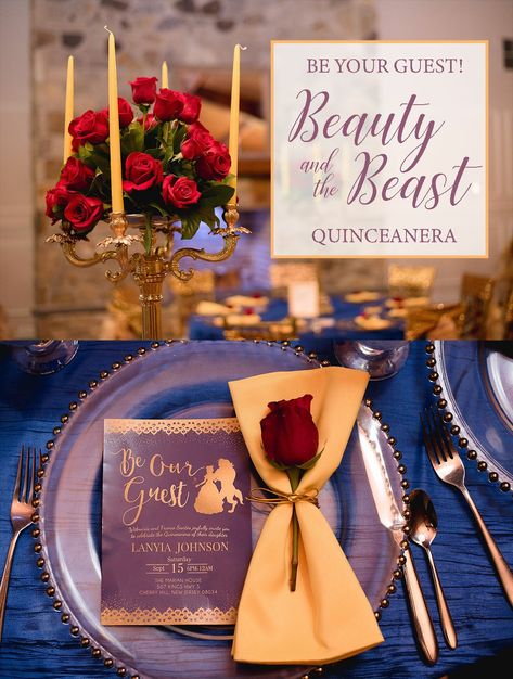 Beauty And The Beast Quinceanera, Beauty And The Beast Wedding Cake, Beauty And The Beast Quince, Beauty And The Beast Wedding Theme, Quince Party, Beauty And Beast Birthday, Quince Themes, Beauty And Beast Wedding, Beauty And The Beast Theme