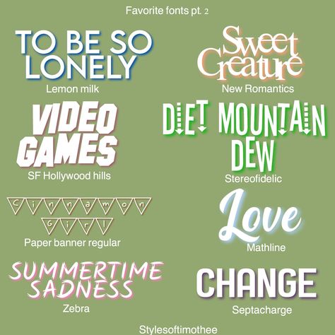 Dafont Fonts, Font Combo, Font Combos, Pretty Fonts, Font Packs, Word Fonts, Aesthetic Fonts, Fancy Letters, Font Combinations