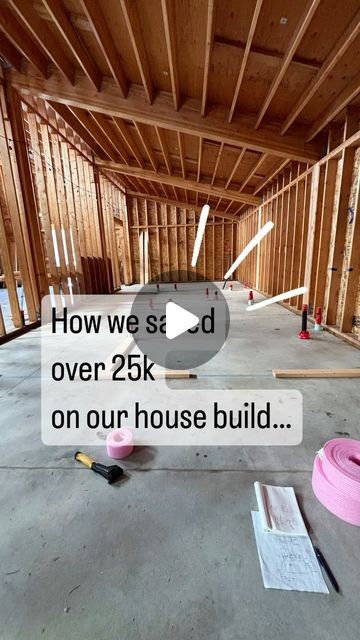 Belmont Rancher • Owner Builder on Instagram: "One way that we saved over $25,000 on our custom build…

✨We framed the house ourselves. 

25k was the bid for labor alone in 2019… this was when we thought we could learn the skills ourselves. I’m sure it would be much more in 2024. 

And so we learned the skills! The sweat equity in this house is unreal, which also will help us to not sweat later at the mortgage cost… because of all our labor, we are able to build mortgage free! 

We have been consulting awesome books, tutorials and our permitting and inspection friends cheering us on as we pass along with flying colors. We just follow local code and easy enough. Our most fulfilling project yet. 

What’s your favorite tip to save money on a custom build?

•• like + learn more + follow ••
Bel Owner Builder, Mortgage Free, Sweat Equity, In This House, Money Saving Tips, Custom Build, Labor, Good Books, Saving Money