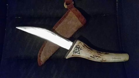 Messer und Messerscheide selber gemacht Pocket Knife