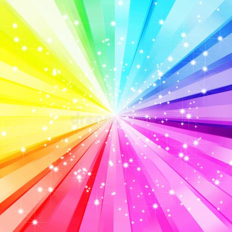 Sparkling colorful background. Rainbow color makes a very colorful background wi , #AFFILIATE, #background, #colorful, #Sparkling, #Rainbow, #stars #ad Rainbow Wallpapers, Black Paper Background, Hello Kitty Theme Party, Stars Illustration, About Rainbow, Background For Powerpoint Presentation, Rainbow Cartoon, Drawing Beautiful, Rainbow Pictures