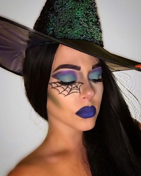 Cute Witch Makeup Women, Pretty Witch Face Paint, Scary Witch Face Paint, Kids Halloween Witch Makeup, Easy Witches Makeup, Fun Witch Makeup, Kid Witch Makeup Halloween, Halloween Makeup Ideas Witch, Halloween Witch Makeup For Kids