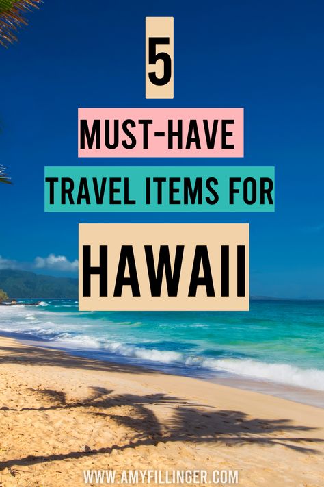 What to pack for Hawaii? This guide to must-have travel items for Hawaii will help you figure out what to bring to Hawaii. #hawaiivacation #hawaiitrip #hawaiitraveltips Things To Bring To Hawaii, Best Hawaiian Island To Visit, What To Do In Hawaii, Pack For Hawaii, Honeymoon Travel Agent, Best Hawaiian Island, Essential Travel Items, Island To Visit, Maui Resorts