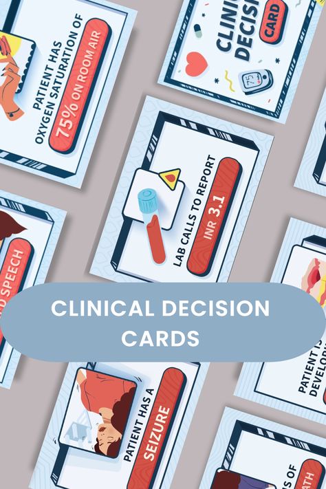 Clinical Decision Making Nursing, Post Conference Nursing Ideas, Games For Nursing Students, Clinical Judgement Model Nursing, Nursing School Activities, Nursing School Games, Nursing Clinical Instructor Ideas, Teaching Nursing Students, Nurse Educator Ideas