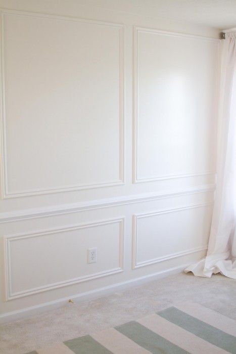 Wainscoting Bedroom, Wainscoting Styles, Picture Frame Molding, Wall Trim, 아파트 인테리어, Wall Molding, Wainscoting, Decor Rustic, Wall Panels