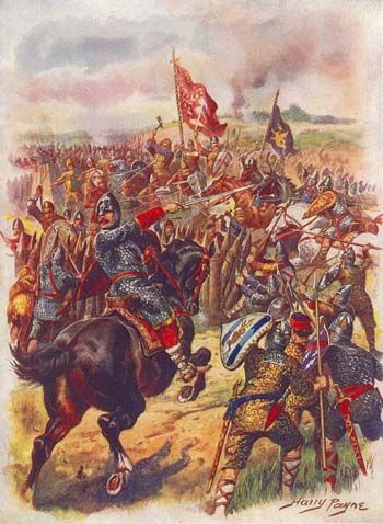 The last stand of King Harold and his Housecarles Battle Of Hastings, Norman Conquest, High Middle Ages, Medieval Ages, Ancient Warfare, Late Middle Ages, Early Middle Ages, In Memoriam, On Horseback