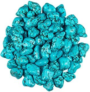 Amazon.com : turquoise stones Tourquise Stone, Reiki Jewelry, Indoor Fountain, Natural Turquoise Stone, Crystal Healing Stones, Meditation Stones, Turquoise Howlite, Turquoise Stones, Good Fortune