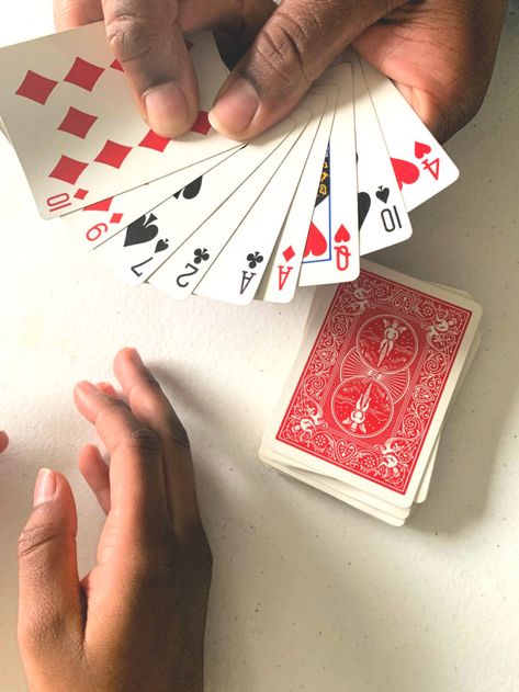 Card Games For Kids Using A Deck Of Cards - 4 Hats and Frugal Playing Cards Astethic, Cards Game Aesthetic, Aesthetic Deck Of Cards, Decks Of Cards, Card Deck Aesthetic, Deck Of Cards Aesthetic, Card Games Aesthetic, Card Game Aesthetic, Couple Playing Cards