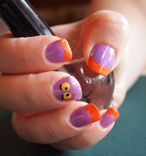 Figment Disney Nail Ideas, Disney Figment, Figment Disney, Disney Themed Nails, Disney Nail Designs, Character Nails, Nails Disney, Disney Acrylic Nails, Disney Nail Art