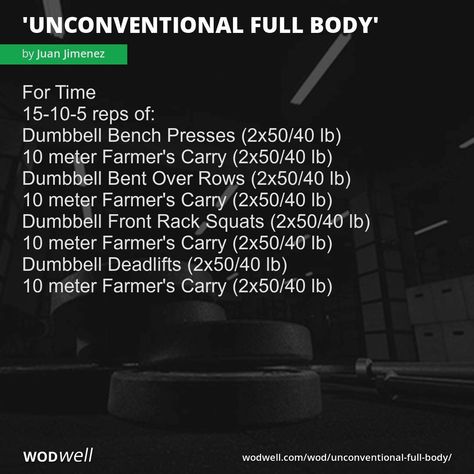 Carry Workout, Farmers Carry, Bench Press Workout, Home Boxing Workout, Crossfit Workouts Wod, Fighter Workout, Full Body Workout Plan, Crossfit At Home, Wod Workout