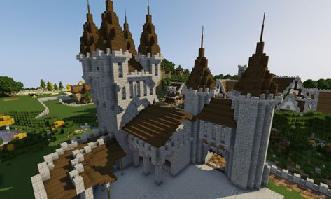 Minecraft Castle Map, Minecraft Castle Walls, Mc Castle, Minecraft Storage Room, Minecraft Castle Ideas, Minecraft Medieval Castle, Minecraft Medieval Village, Minecraft Castle Blueprints, Minecraft Storage