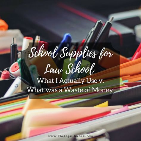 Law School Survival Kit, Law School Must Haves, Law School Essentials, Law School Supplies, Tips For Law School, Law School Essentials Products, 1l Law School Student, Law School Planner, Sol A Law School