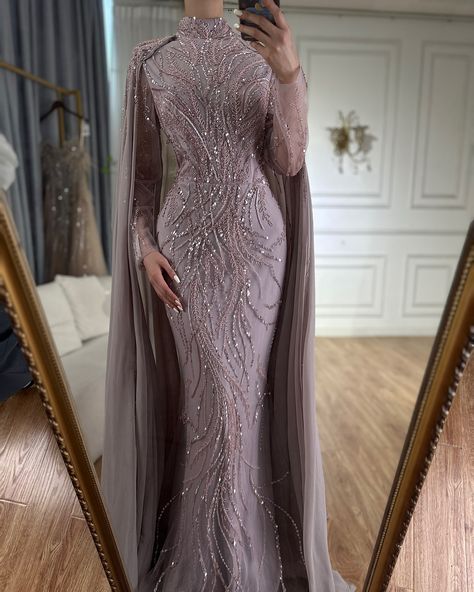 LA72413a Muslim Dress Party, Gowns For Women Party, Fairytale Gown, Muslim Evening Dresses, Gowns For Women, Bridal Elegance, Green Mermaid, Fancy Dresses Long, Ball Gowns Evening