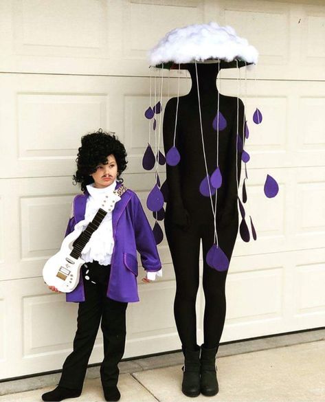 Halloween costume Halloween Costumes Musician, Purple Rain Halloween Costume, Music Related Halloween Costumes, Music Themed Halloween Costumes, Song Title Costumes, Famous Musician Costume Ideas, Lava Lamp Costume, Prince Costume Purple Rain, Musician Costume Ideas