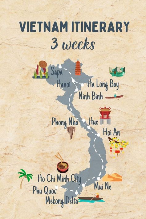 The ultimate 3 weeks Vietnam itinerary + our best tips for your Vietnam travels https://theglobalwizards.com/vietnam-itinerary-3-weeks/ Laos Bucket List, 2 Weeks In Vietnam, Vietnam Da Nang, Vietnam Travel Aesthetic, Vietnam Bucket List, Vietnam Aesthetic, Southern Vietnam, Things To Do In Vietnam, Vietnam Photography